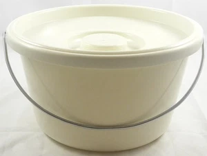 Kommode Eimer Pfanne 7,5ltr Deckel Griff kompatibel mit Linton und Lenham Modellen - Bild 1 von 5