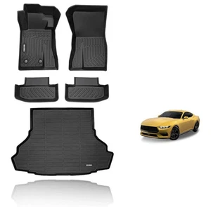 Kelcseecs Floor Mats & Cargo Liner Ford Mustang 2015-2024  - Foto 1 di 5