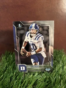 2025 Bowman University Chrome Darian Mensah #13 1st Bowman Duke (RC) - Picture 1 of 2