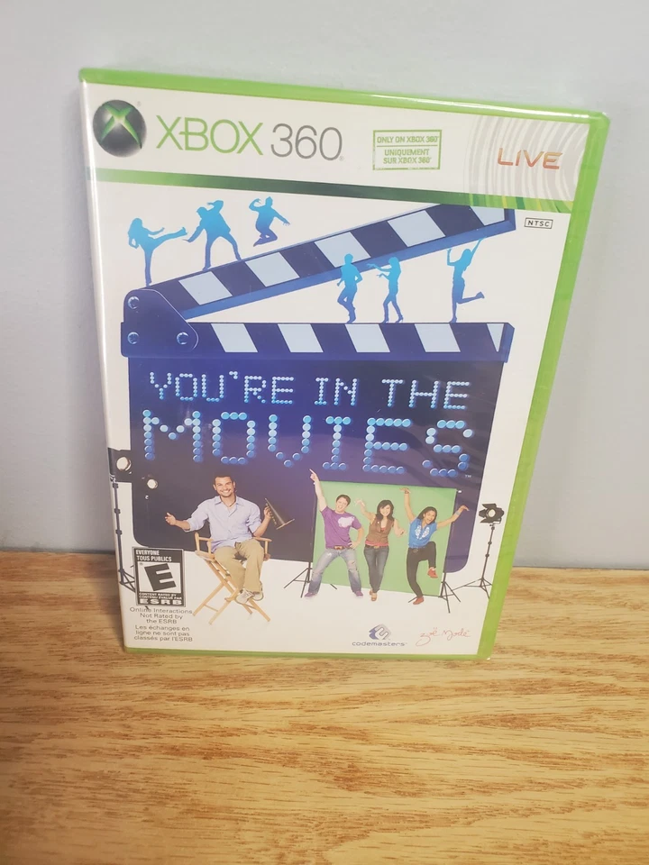 You're In The Movies Game For The Xbox 360 Camera Not Included New Sealed - Image 1 of 1