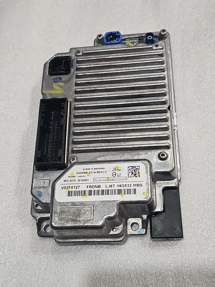 2021 FORD BRONCO SYNC COMMUNICATION CONTROL MODULE LJ6T-14G532-MBS - Image 1 of 4