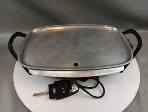 Padella griglia vintage Farberware modello 260 immergibile elettrica fusione alluminio - Foto 1 di 10