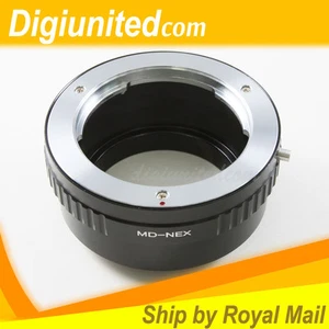 Minolta MD mount lens to Sony E mount NEX adapter NEX-5 3 6 A6000 A7S A7 A7R II - Picture 1 of 1