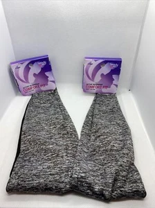 NWT!! 2 - PACK Beauty 360 Active Headwrap ~ Comfort Fit ~ Heathered Herringbone - Bild 1 von 5
