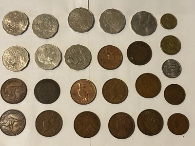 Australia  Coin Collection 20 plus coins Lot 503 - Image 1 of 2