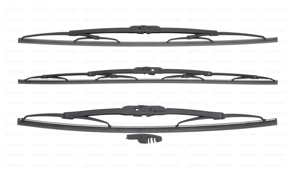 Juego de escobillas limpiaparabrisas delanteras/traseras (L+R) BOSCH para VOLVO V70 XC70 Foto 1 de 1