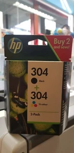 MULTIPACK ORIGINALE HP 304 NERO E COLORE - Foto 1 di 1