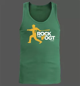 Camiseta sin mangas para hombre Rock the Vogt - Oakland Athletics A's Stephen Vogt I Believe - Imagen 1 de 5