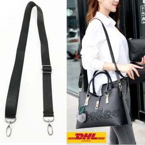 DHL- Universal Tragegurt Schultergurt Trageriemen Schulterriemen Taschen Schwarz - Bild 1 von 12