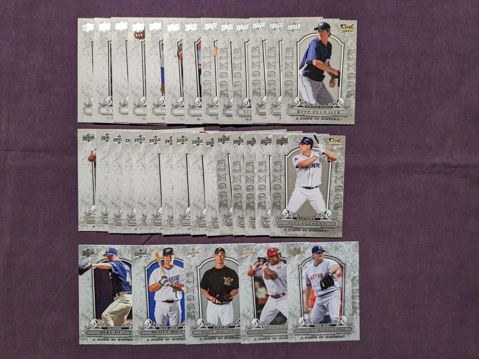 2008 UD A Piece of History Baseball - - - Pick A Card - - - Complete a Set - Image 1 of 1