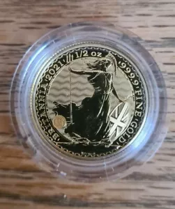2021 1/2oz Gold Britannia Proof Coin - Picture 1 of 2