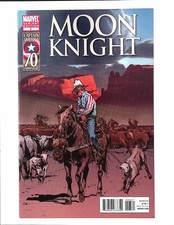 MOON KNIGHT #3 CAPTAIN AMERICA 70TH ANNIVERSARY VARIANT NM- 2011 BENDIS MARVEL