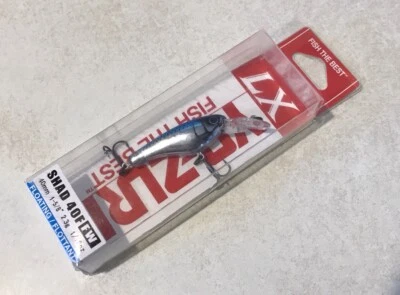 SEÑUELO TAPÓN FLOTANTE YO-ZURI YO ZURI LX SHAD 40F (FW) MET AZUL PLATA 1/16 oz NUEVO Foto 1 de 4