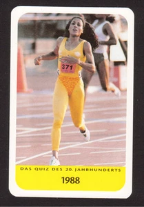 Florence Griffith Joyner Running Track & Field Cool Sports Collector Card Europe - Picture 1 of 1