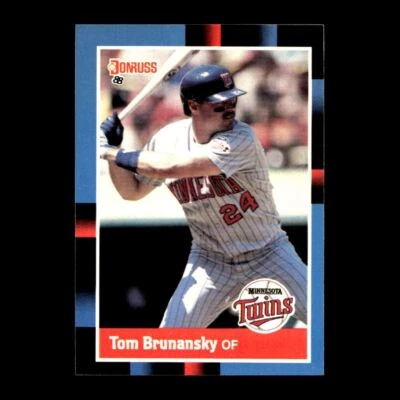 Tom Brunansky 1988 Donruss Minnesota Twins #245 R319F 44 - Image 1 of 2