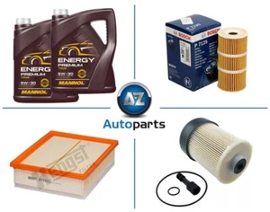 For Vauxhall - Vivaro 1.6 CDTI Oil Air Fuel Filter & 10L Engine Oil Service Kit - Picture 1 of 5