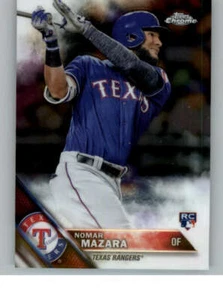 2016 Topps Chrome #164 Nomar Mazara (ref 137901) - Picture 1 of 2