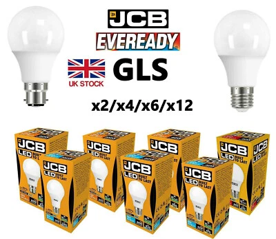 LED GLS Bulb 6w=40w/8.2W=60W/15W=100 WATT BC B22 ES E27 Warm Cool White Daylight - Image 1 of 4