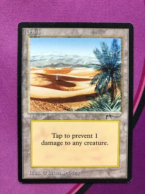 MTG Oasis Arabian Nights LP- 1993 FREE SHIP - Image 1 of 2
