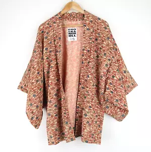 Vintage Patterned Beautiful Japanese Haori Kimono Jacket (T6426) - Picture 1 of 6