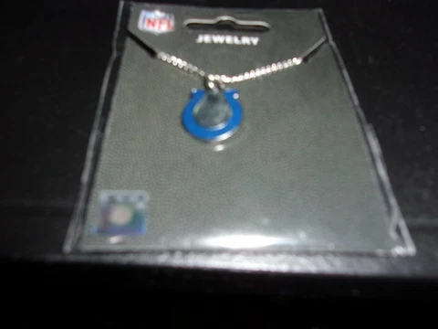 Indianapolis Colts Solid  Necklace  Brand New Great Stocking Stuffers Cover