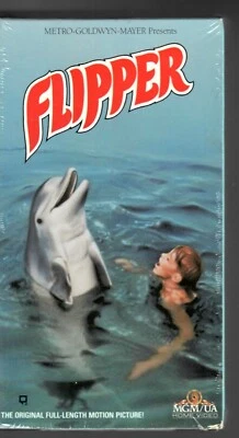 Flipper (VHS) 1963 Chuck Connors - New & Sealed - Image 1 of 2