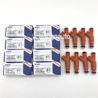 Inyectores de combustible 8X 0280155917 OEM para Crown Victoria Town Car Grand Marquis 4,6 L Foto 1 de 4