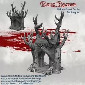 Forest gate | LOTR | Dungeons and Dragons | D&D | Pathfinder | RPG | Fantasy - Bild 1 von 2