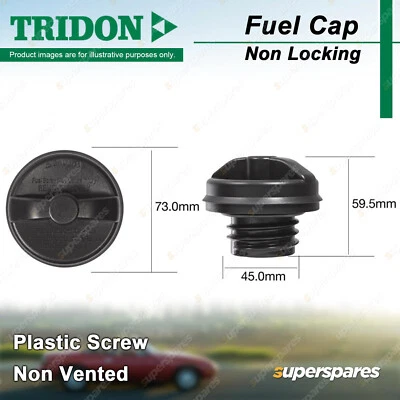 Tridon Non Locking Fuel Cap for FPV Falcon BA BF FG Territory SY 4.0L 5.4L - image 1 of 4