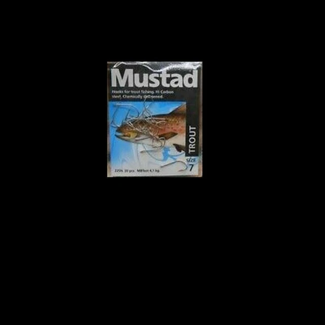 MUSTAD 225N TROUT gambo lungo-paletta - Immagine 1 di 1