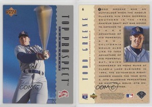 1995 Upper Deck Todd Greene #6