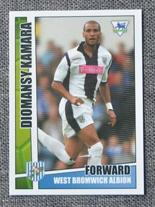 MERLIN'S PREMIER STARS 2005;  DIOMANSY KAMARA - WEST BROMWICH ALBION  No 199