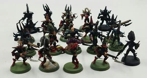 Kabalite Warriors Dark Eldar Krieger Drukhari Warhammer 40K painted - Picture 1 of 3