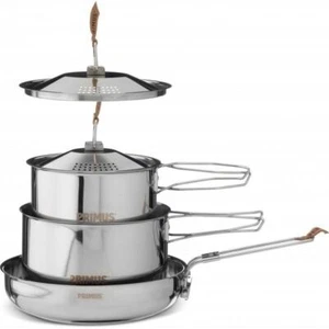 Primus Campfire menaje de cocina de acero inoxidable de 3 piezas - Tamaño grande - Bild 1 von 1