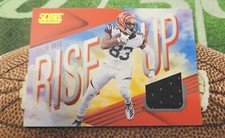 2021 Panini Score Tyler Boyd Rise Up Jersey Card Bengals #RU19 - Black Jersey