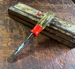 Vintage Stanley 1/2" Bench/Butt Chisel Pat. No.D229,282. Made in USA - Picture 1 of 7