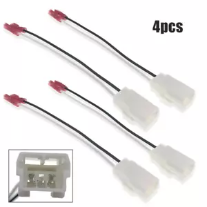 4 Stück Lautsprecher Kabel Adapter Stecker 72-6514 für Chrysler Dodge RAM Jeep - Picture 1 of 6
