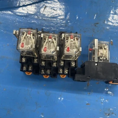 4 piezas cada enchufe de relé con relé Cit J1512CT24VAC1.2DT Foto 1 de 3