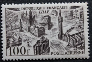 Timbre Poste aérienne - FRANCE - PA 24 - Neuf ** - 1949 - Foto 1 di 1