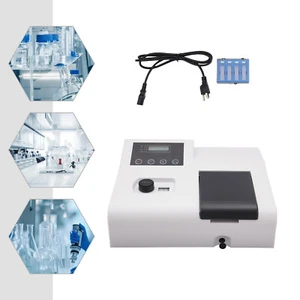 Digital Visible Spectrophotometer 350-1020nm Laboratory Optical Spectrometer - Picture 1 of 14