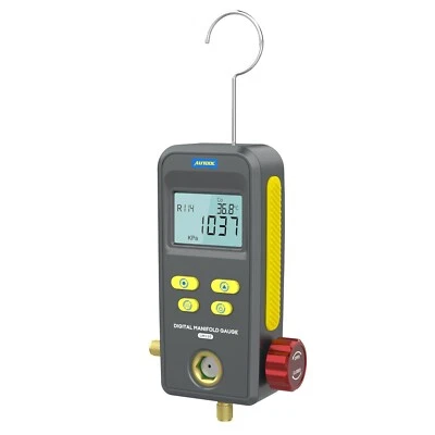 Medidor de sistema de climatización con 89 datos de refrigerante digital colector de refrigeración Foto 1 de 4