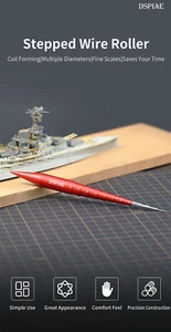 DSPIAE Aluminium Alloy Stepped Wire & Photo Etch Roller - Picture 1 of 1