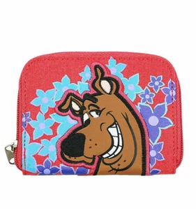 Scooby Doo Kinder-Geldbörse mit Reißverschluss Geldbörse Unisex rot - Bild 1 von 4