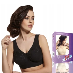 Damen Bh VIKI 581 Bra Vollschalen Breite Träger große Größen 80-100 Top Schwarz - Imagen 1 de 3