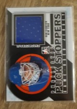 2013 ITG Pucilistic Puck Stoppers Dan Cloutier Game Used Jersey New York Rangers