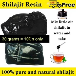SHILAJIT,Himalayan Shilajit Resin, 30g, 100% Pure, Lab Tested, Natural Shilajit - Picture 1 of 6