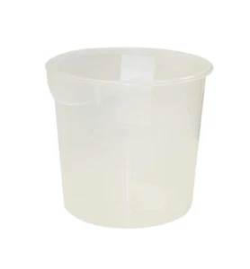 Rubbermaid Commercial Products Plastic Round Food Storage Container, 18 Quart, - Picture 1 of 6