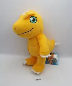 Agumon C3006 Digimon Adventure Banpresto 2016 Plush 9" Toy TAG Doll Japan - Picture 1 of 9