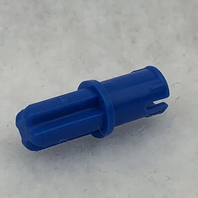 LEGO 43093 Blue Technic, Axle 1L with Pin with Friction Ridges (x1) - Image 1 of 2