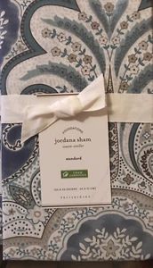 Pottery Barn Jordana Paisley Sham, Size Euro, New W/ $65.50 each - Picture 1 of 2